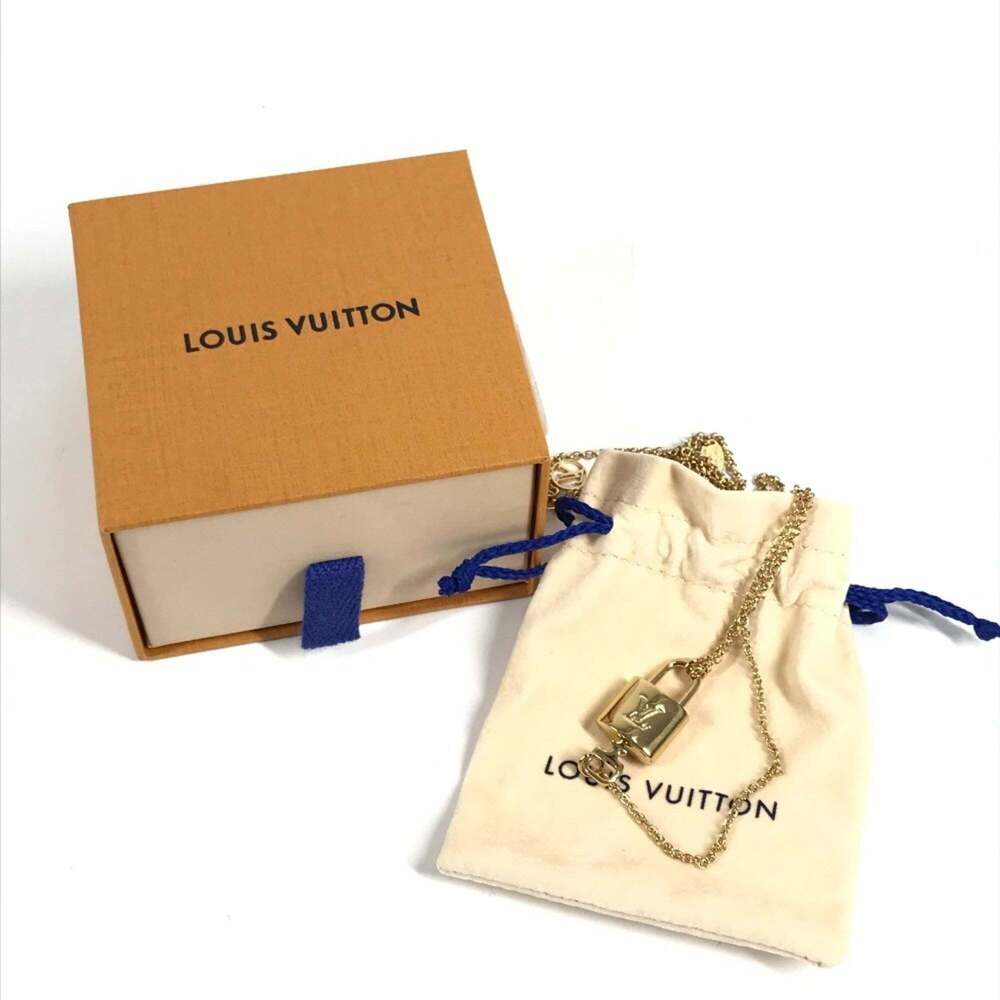 LOUIS VUITTON Gold Necklace - Picture 14 of 14